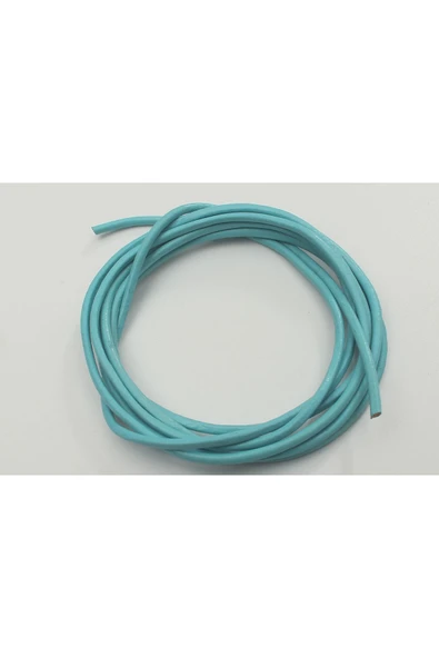 5 Mm Yuvarlak Deri Kordon Hakiki Kösele Deri (2 METRE) - 6