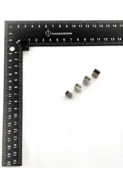 4x8 MM DERİ BİLEKLİK KİLİTİ MIKNATISLI KİLİT  (40 ADET) - 11