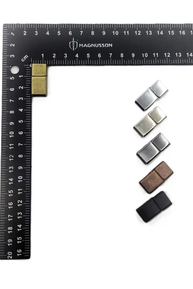6x12 MM DERİ BİLEKLİK KİLİTİ MIKNATISLI KİLİT (40 ADET)