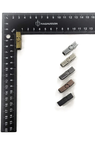 6x12 MM DERİ BİLEKLİK KİLİTİ MIKNATISLI KİLİT (20 ADET) - Resim 6
