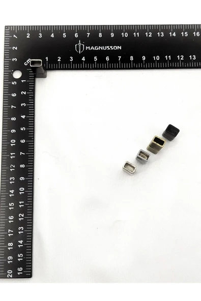 4x8 MM DERİ BİLEKLİK KİLİTİ MIKNATISLI KİLİT  (10 ADET) - 3