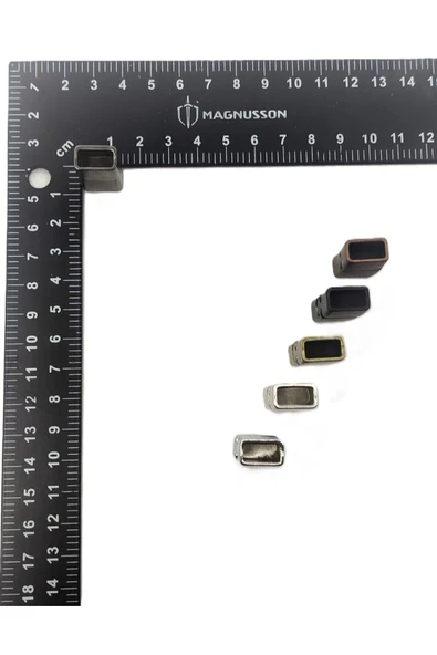 6x12 MM DERİ BİLEKLİK KİLİTİ MIKNATISLI KİLİT (20 ADET) - Resim 3