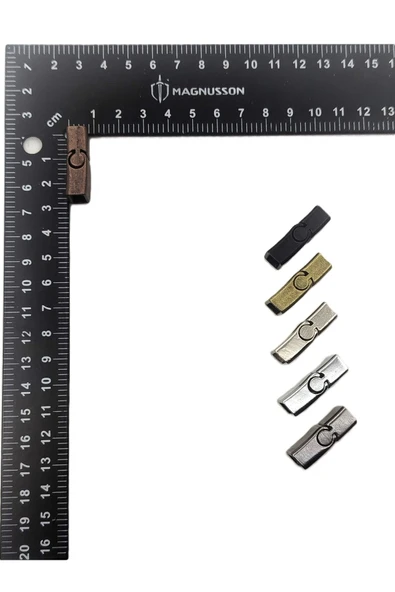 6x12 MM DERİ BİLEKLİK KİLİTİ MIKNATISLI KİLİT (5 ADET) - 2