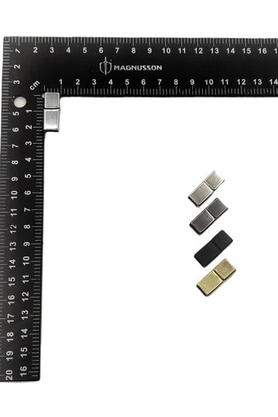 4x8 MM DERİ BİLEKLİK KİLİTİ MIKNATISLI KİLİT (5 ADET)