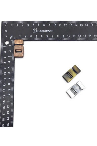 3x14 MM DERİ BİLEKLİK KİLİTİ MIKNATISLI KİLİT (10 ADET) - 5