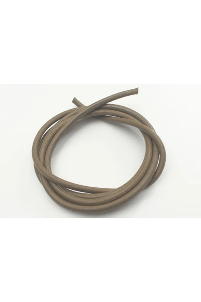 5 Mm Yuvarlak Deri Kordon Hakiki Kösele Deri (2 METRE) - 8