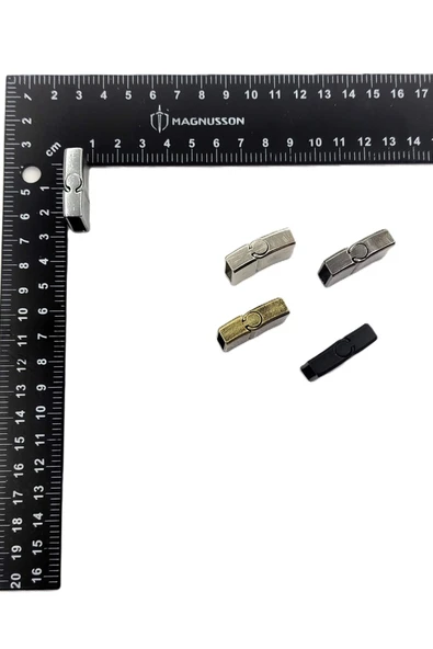 5x20 MM DERİ BİLEKLİK KİLİTİ MIKNATISLI KİLİT (5 ADET) - 10