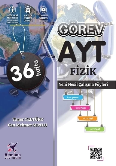 ARMADA YAYINLARI GÖREV YKS AYT FİZİK YENİ NESİL ÇALIŞMA FÖYLERİ