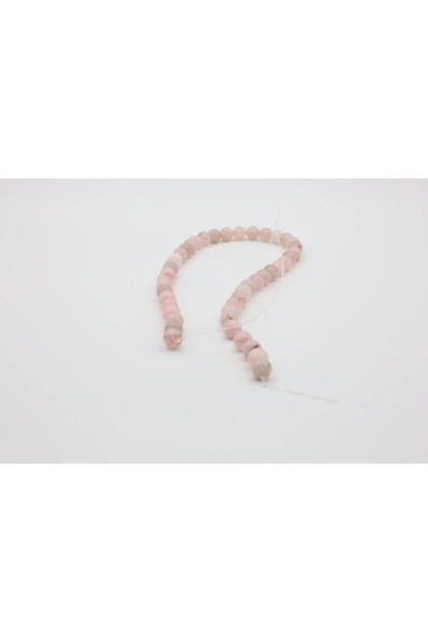 KUVARS DOĞAL TAŞ  BONCUK 8 MM - 4