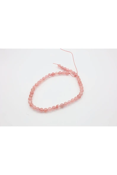 KUVARS DOĞAL TAŞ  BONCUK 8 MM - 5