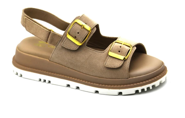 Venüs 25470010Y Kadın Süet Sandalet - Resim 5