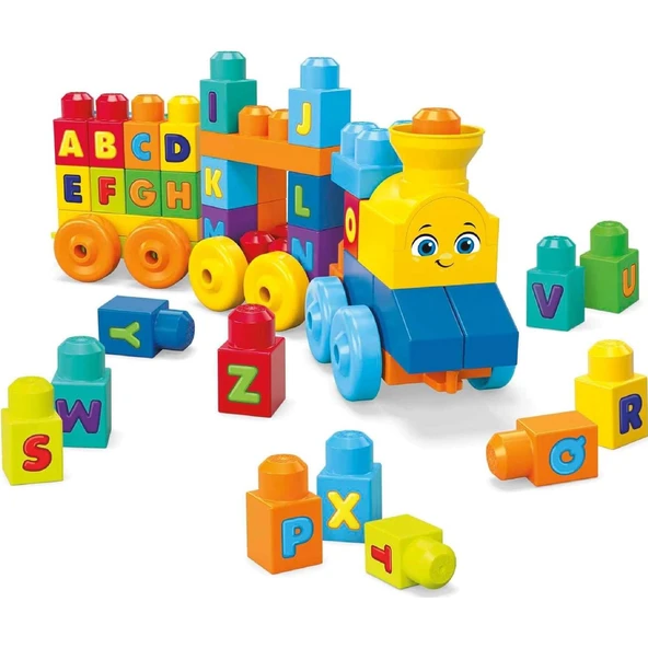 Fisher Price Mega Bloks Müzikli Alfabe Treni - Resim 5