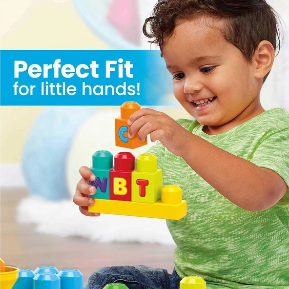 Fisher Price Mega Bloks Müzikli Alfabe Treni - Resim 3