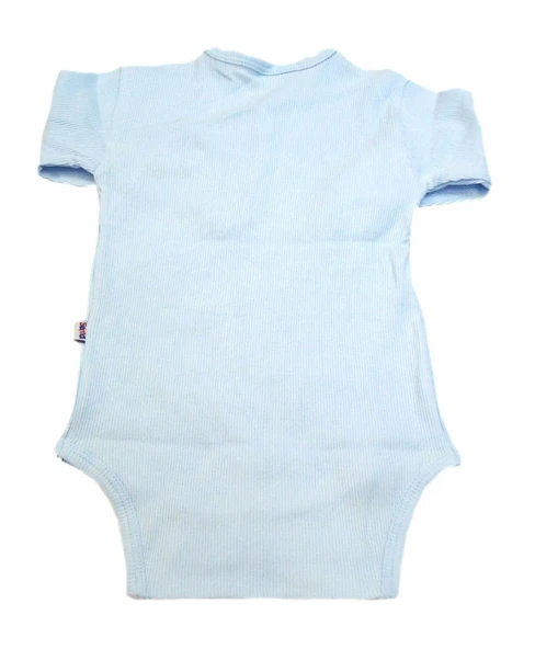 Sema Baby Uzun Kol Kaşkorse Badi (Body) - Mavi  6-12 Ay - 2