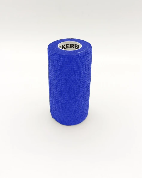 Kerbl Vetlastic Yapışkanlı Bandaj 10 x 450 cm Mavi - Resim 5