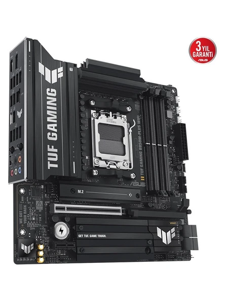 Asus Tuf Gaming B850M-PLUS Wi-Fi AMD AM5 DDR5 Micro ATX Anakart - 5