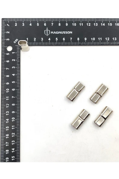 5x10 MM DERİ BİLEKLİK KİLİTİ OVAL MIKNATISLI KİLİT (25 ADET) - 7