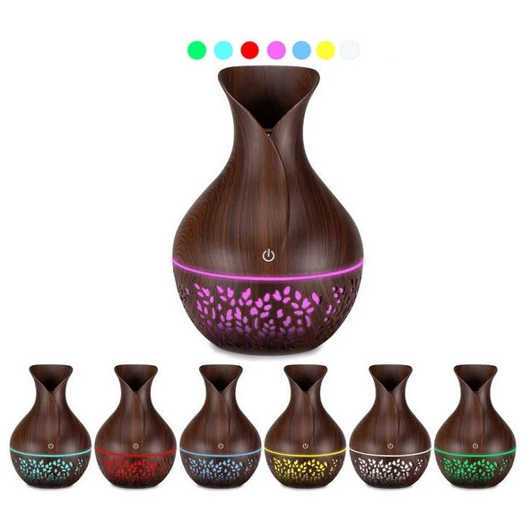 Shoamı SH-N3 Rgb Işıklı Aroma Hediyeli Hava Nemlendirici Buhar Makinası 150 ML - 2