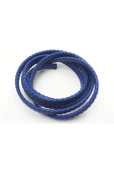 3x10-4x10 MM YASSI ÖRGÜLÜ SUNİ DERİ KORDON (5 METRE) - Resim 2