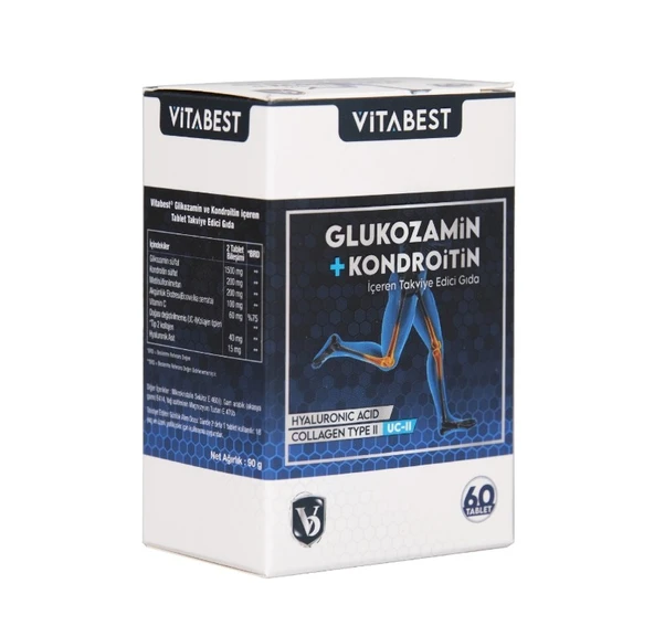 Vitabest Glukozamin Kondroitin 60 Tablet