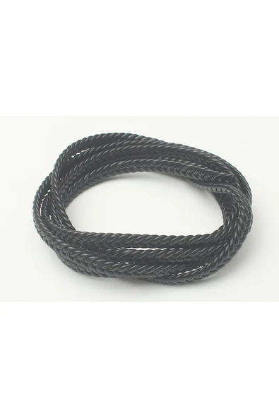 3x10-4x10 MM YASSI ÖRGÜLÜ SUNİ DERİ KORDON (5 METRE) - Resim 5