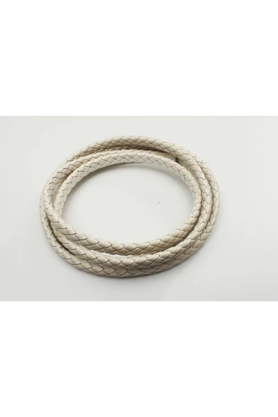 3x10 - 4x10 MM YASSI ÖRGÜLÜ SUNİ DERİ KORDON (5 METRE) - Resim 5