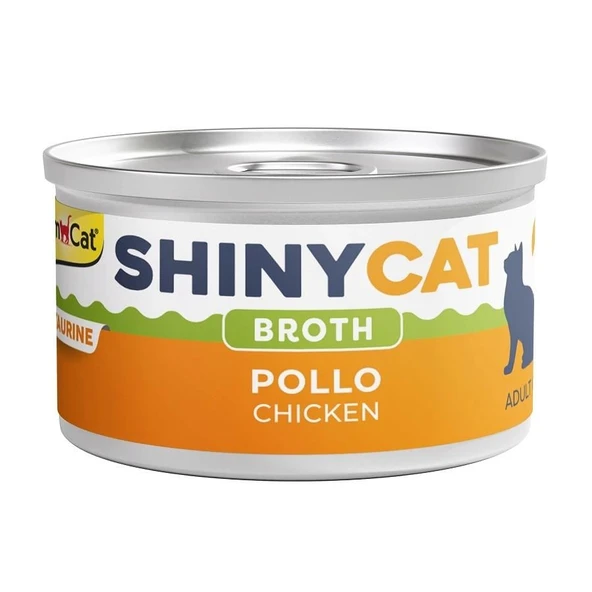Gimcat Shinycat Sos İçinde Tavuklu Kedi Konserve Maması 70 Gr