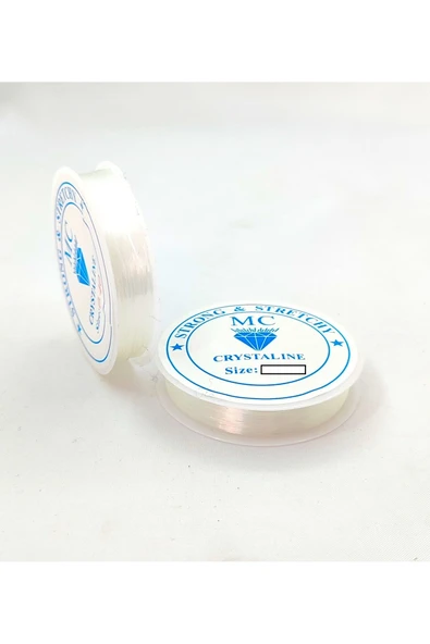 0,2-0,4 MM ŞEFFAF DÜZ MİSİNA İP  (48 METRE)