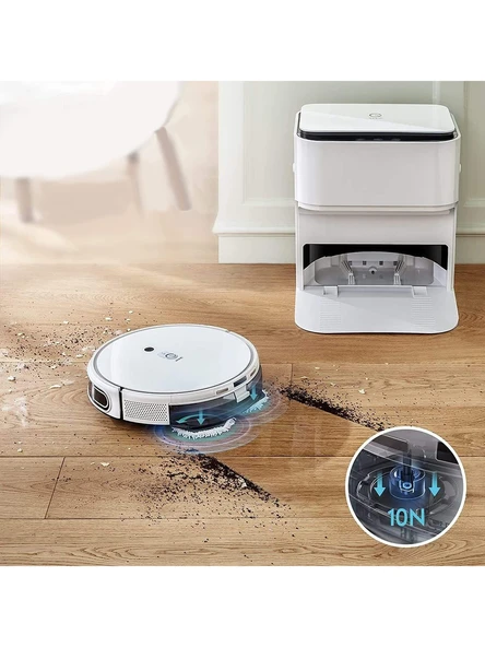 Yeedi Mop Station Çöp İstasyonlu Akıllı Robot Süpürge - 4
