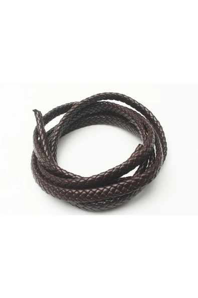 3x10 - 4x10 MM YASSI ÖRGÜLÜ SUNİ DERİ KORDON (5 METRE)