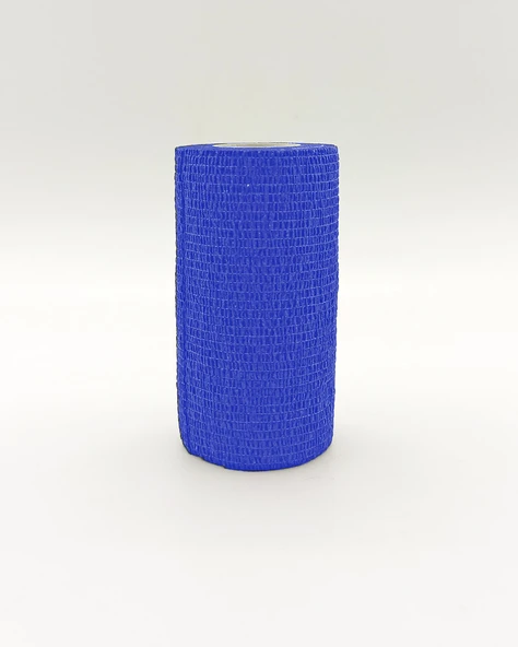 Kerbl Vetlastic Yapışkanlı Bandaj 10 x 450 cm Mavi - Resim 6
