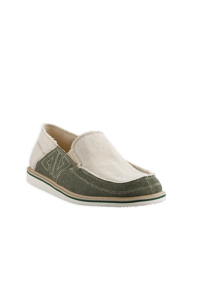 1216 Linen Espadril Keten Erkek Ayakkabı Haki - 2