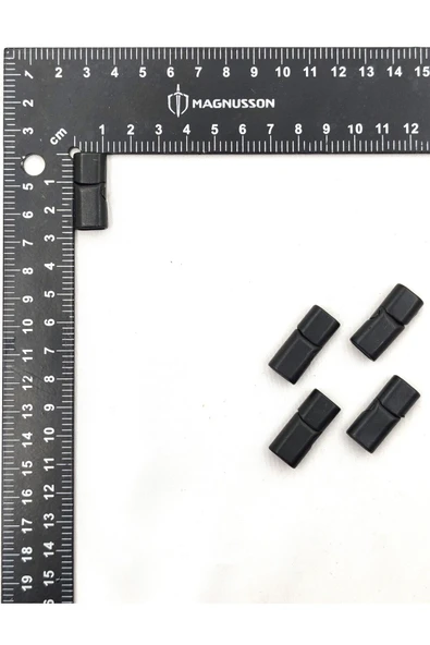 5x10 MM DERİ BİLEKLİK KİLİTİ OVAL MIKNATISLI KİLİT (5 ADET) - Resim 5