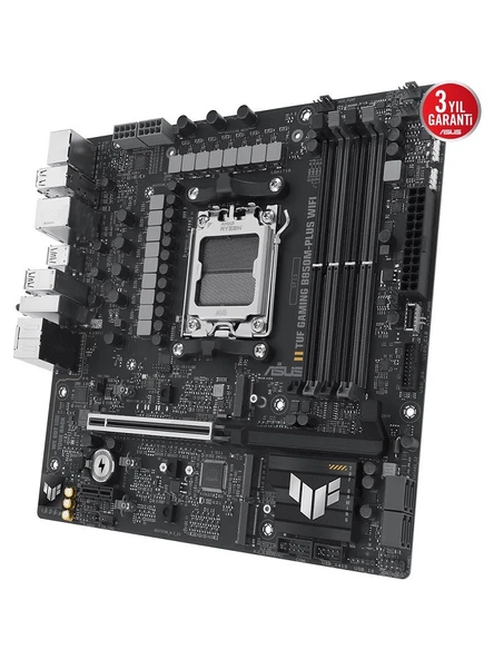 Asus Tuf Gaming B850M-PLUS Wi-Fi AMD AM5 DDR5 Micro ATX Anakart - 2