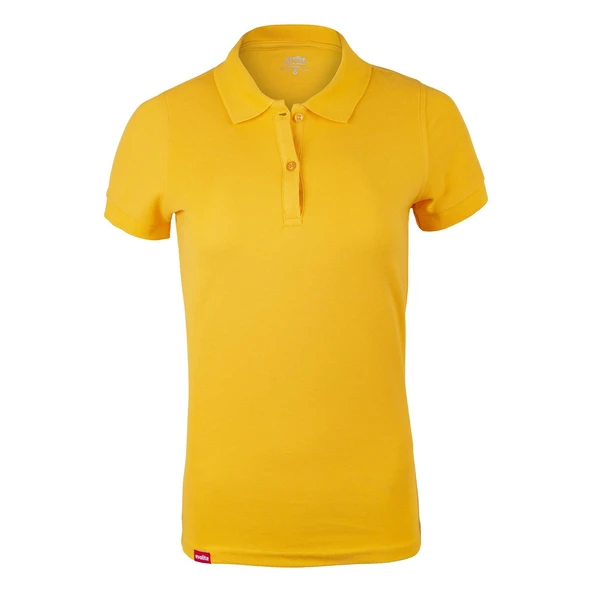 Evolite DeepRaw Bayan Polo T-Shirt - Sarı - 11