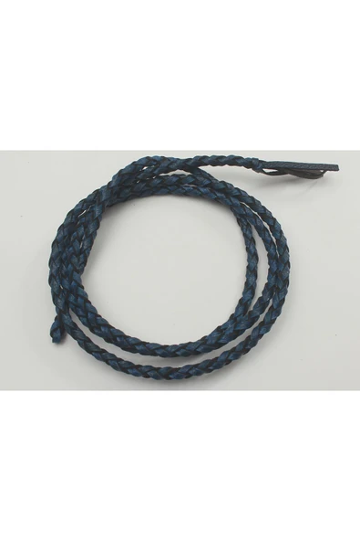 4-6 MM YUVARLAK ÖRGÜLÜ NATUREL (DOĞAL) DERİ KORDON (1 METRE) ürün görseli 1