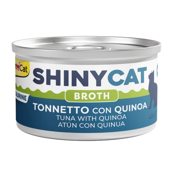 Gimcat Shinycat Sos İçinde Kinoalı Ton Balığı Kedi Konserve Maması 70 Gr