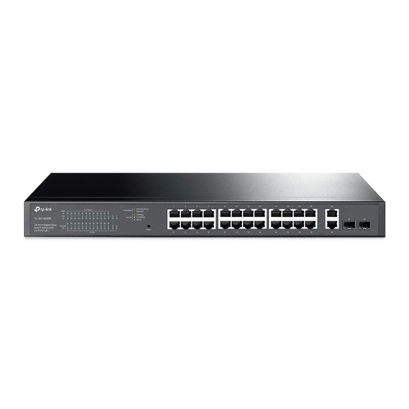 TP-LINK TL-SG1428PE 28PORT 10/100/1000 YÖNETİLEBİLİR POE SWITCH ürün görseli 1