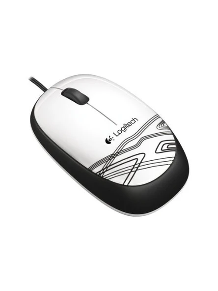 Lohitech M105 Kablolu Mouse Beyaz