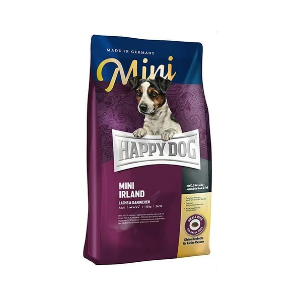 Happy Dog Mini Irk Somonlu Kuru Köpek Maması 4 Kg