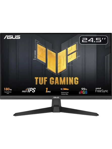 Asus 24.5" Tuf Gaming VG259Q3A 180Hz 1ms Full Hd Freesync Fast IPS Gaming Monitör ürün görseli