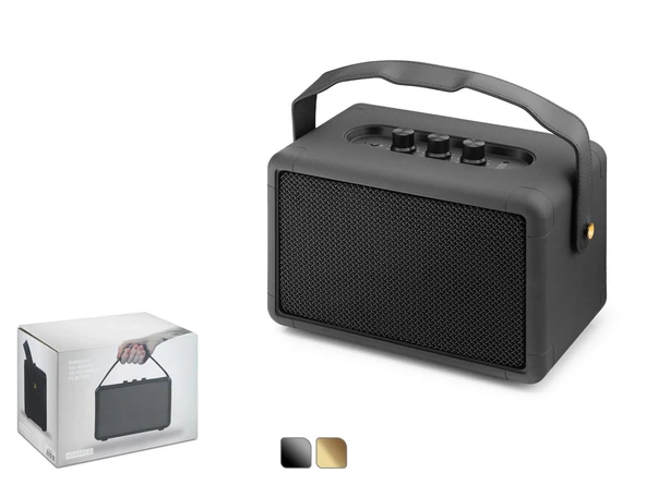 Hadron Siyah Kilburn2 Bluetooth Speaker 30W 243-162-140MM