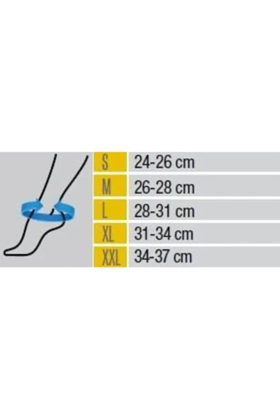 MORSA REF 90.403 PED DESTEKLİ AYAK BİLEKLİĞİ S - 2