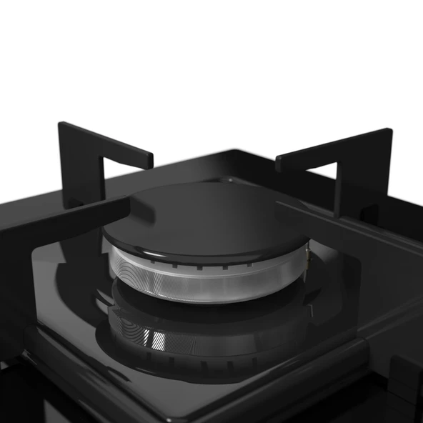 Ferre Flowart Ventora Essential Siyah 3'lü Ankastre Set ( QBL63CS-SS205-D086 ) - Resim 8