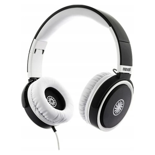 Maxell MLA B52 Kulaküstü Kablolu Kulaklık Siyah-Beyaz