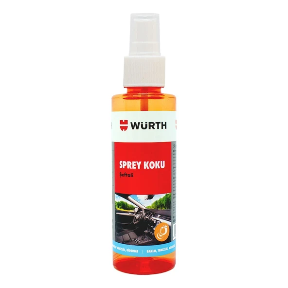 Würth 089313922302824 Şeftali 150ml Sprey Araç Kokusu ürün görseli