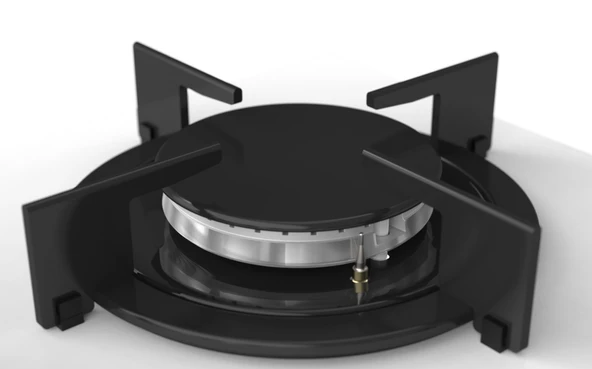 Ferre Flowart Lumora Pro Beyaz 3'lü Ankastre Set ( QBL63CB-CS206-D064 ) - Resim 8