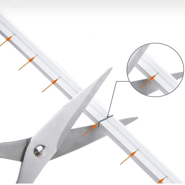 Neon LED şerit 5metre Buz Mavisi LED zincir bandı hortum esnek dekoratif aydınlatma ışık 12V 10W - 8