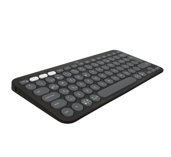 Logitech K380s Çakıl Tuşlu Bluetooth Klavye Siyah - Resim 2