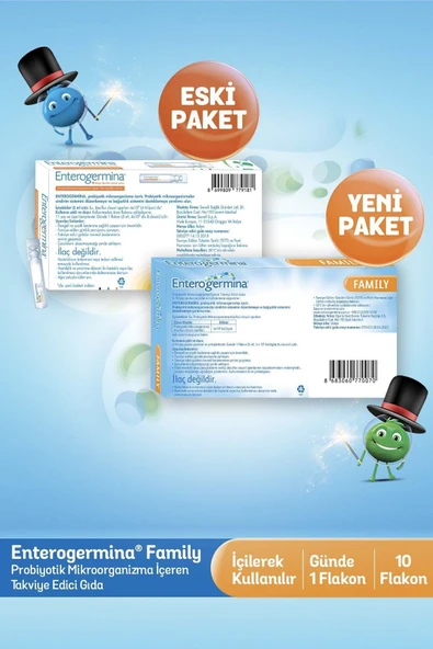 Enterogermina Family 5 ml 10 Flakon - Resim 4